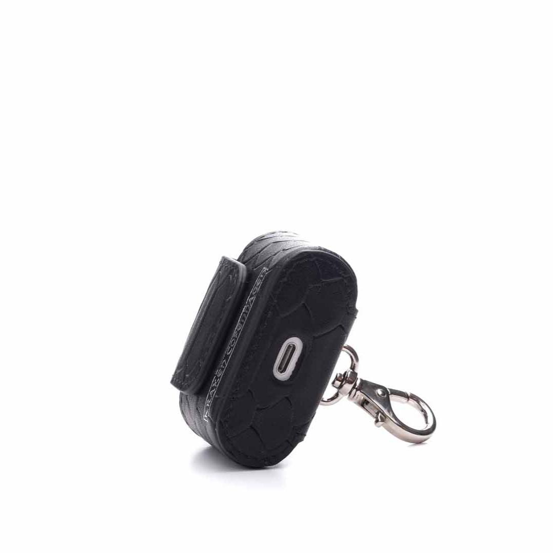 Ivar-AirPods Cover Med Karabinhage - Sort