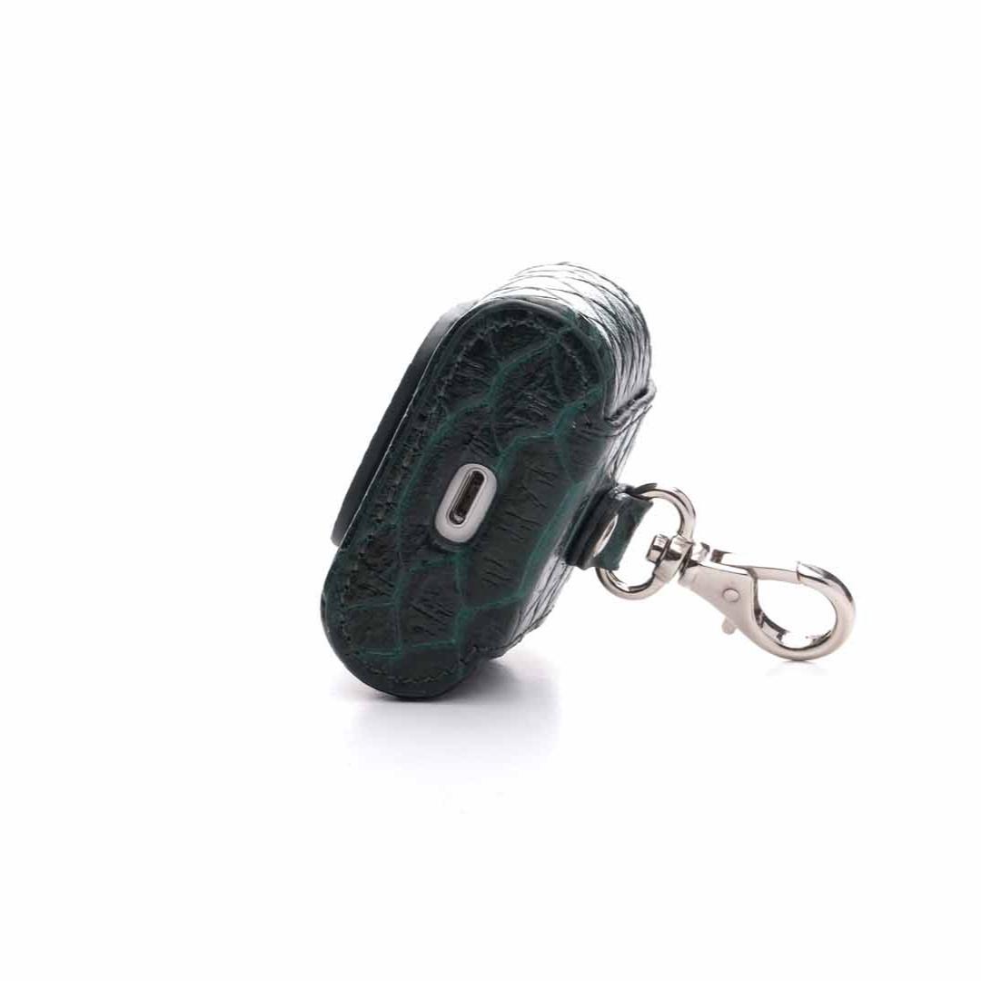 Ivar-AirPods Cover Med Karabinhage-Grøn