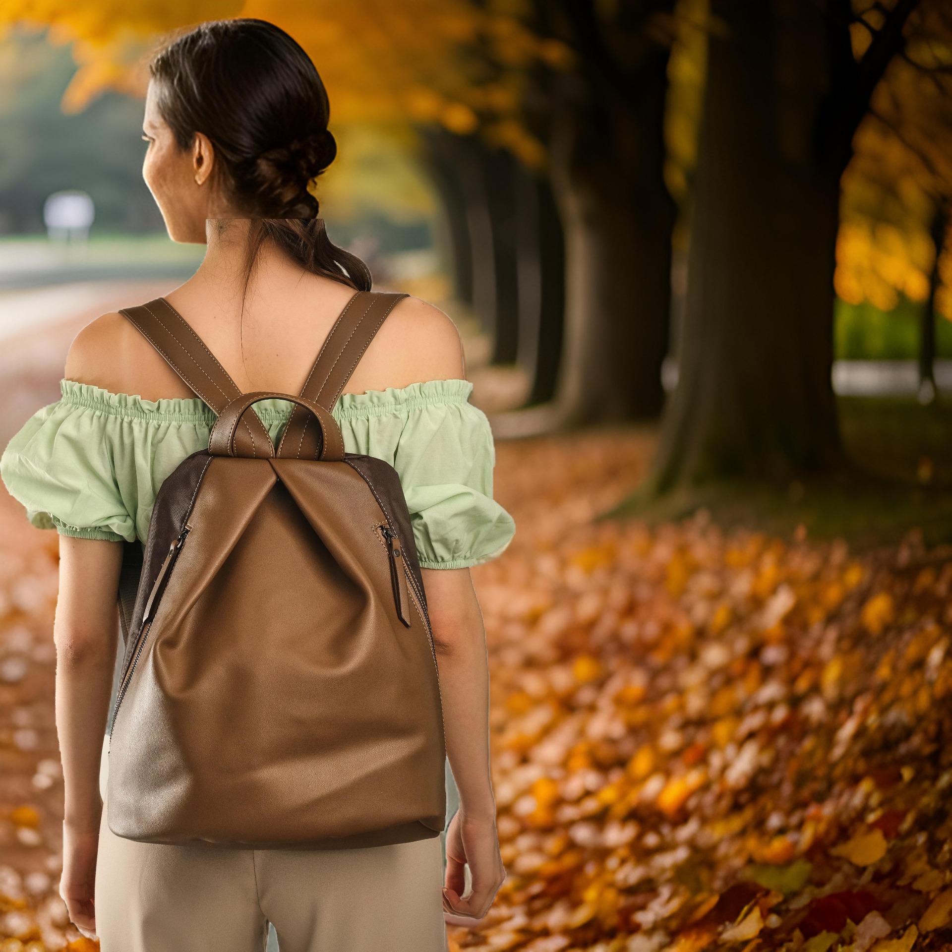 Læder Rygsæk – Vizon