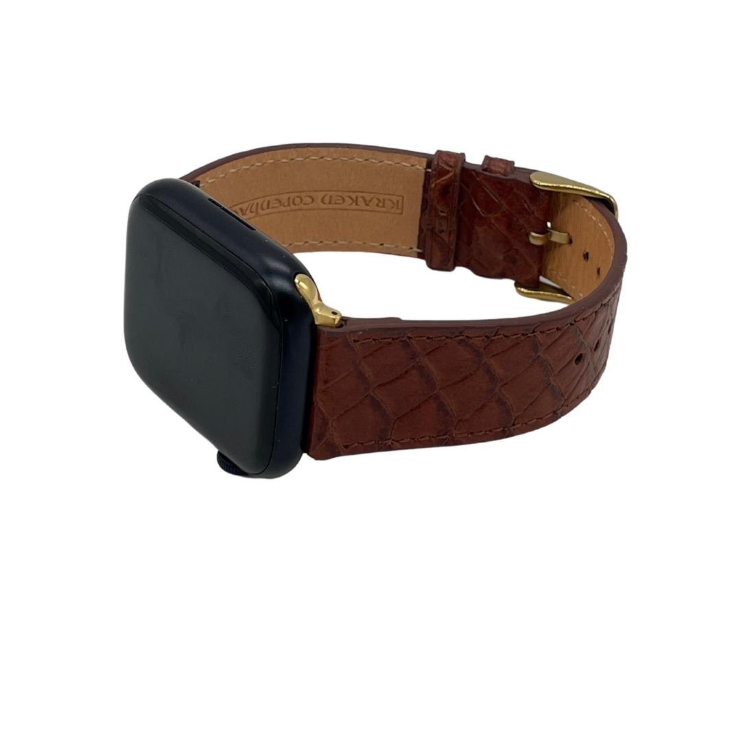 Ivar-Apple Watch Læder Urrem -Rød