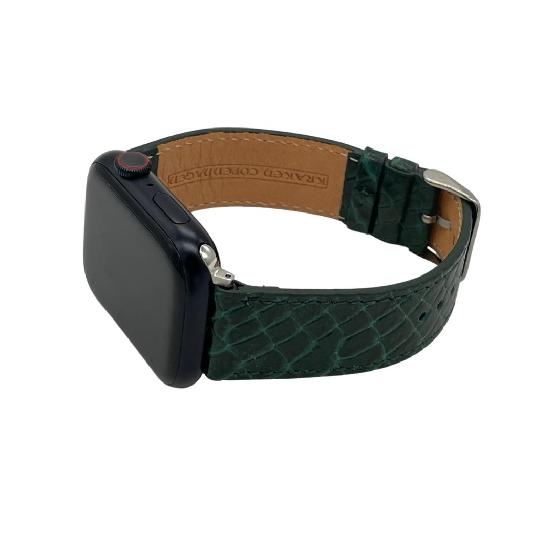 Ivar-Apple Watch Læder Urrem-Grøn